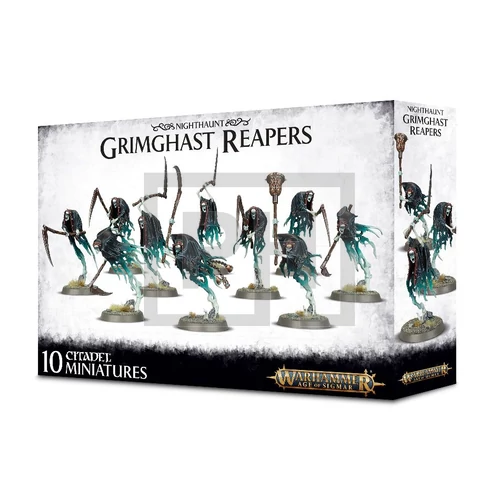 WARHAMMER AoS - Nighthaunt Grimghast Reapers - Figurák