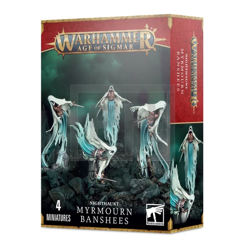 WARHAMMER AoS - Nighthaunt Myrmourn Banshees - ETB Figurák