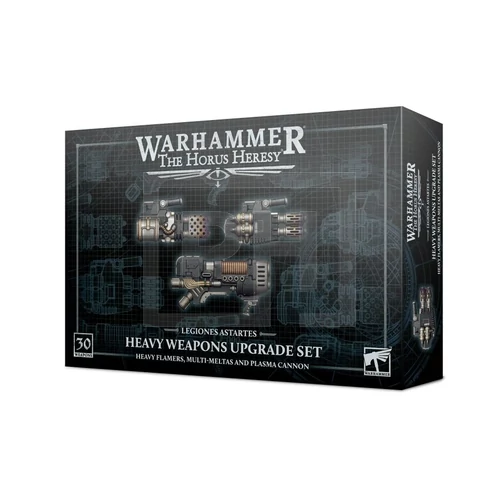 Warhammer The Horus Heresy: Heavy Weapons Upgrade Set - Heavy Flamers, Multi-meltas, and Plasma Cannons - Legiones Astartes