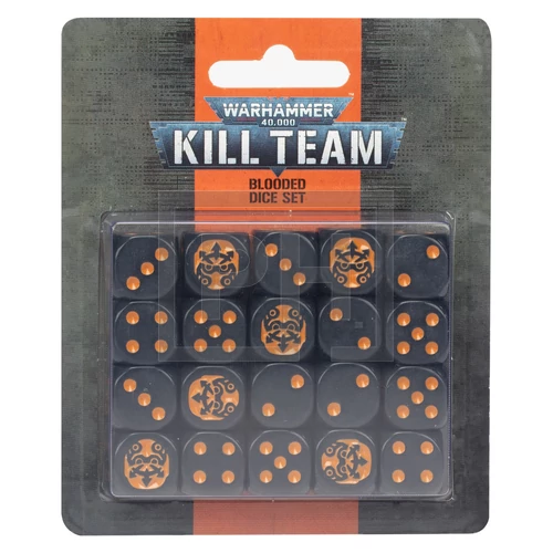 Warhammer 40K: Kill Team - Blooded Traitors Team Dice - kocka