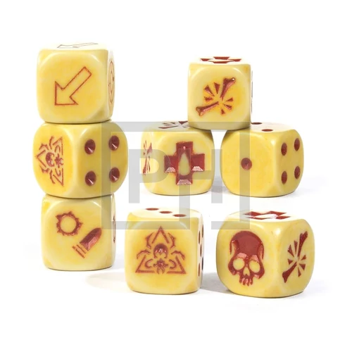 WARHAMMER NECROMUNDA - Ash Waste Nomads Gang Dice - dobókocka