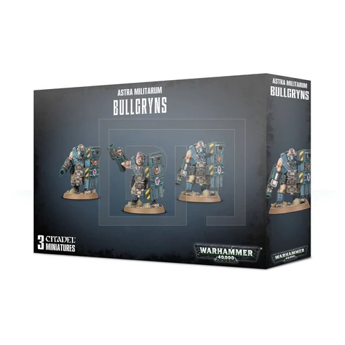 WARHAMMER 40K - Astra Militarum Bullgryns - Figurák