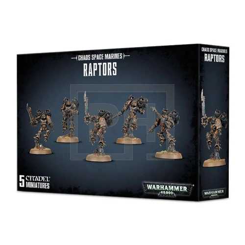 WARHAMMER 40K - Chaos Space Marine Raptors - Figurák