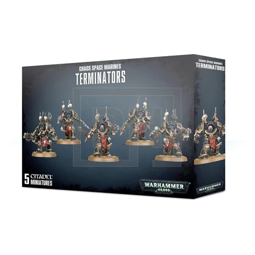 WARHAMMER 40K - Chaos Space Marines: Terminators - Figurák