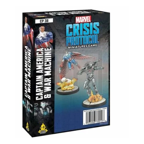 Marvel: Crisis Protocol - Captain America & War Machine