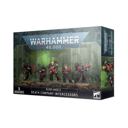 WARHAMMER 40K - Space Marines: Blood Angels Death Company Intercessors - Figurák