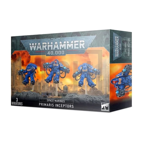 WARHAMMER 40K - Space Marines: Primaris Inceptors - Figurák