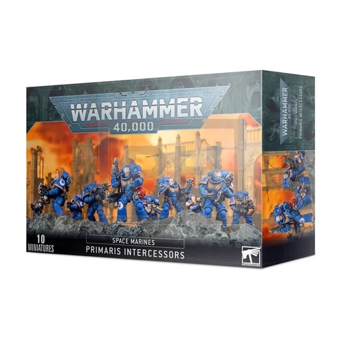 WARHAMMER 40K - Space Marines: Primaris Intercessors - Figurák