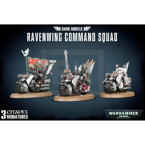 WARHAMMER 40K - Dark Angels: Ravenwing Command Squad  - Figurák