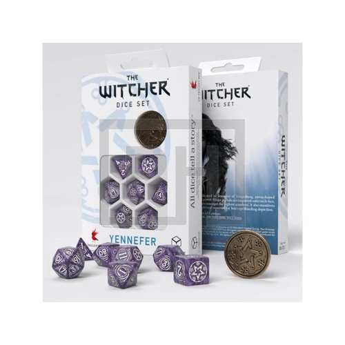 The Witcher Yennefer Lilac and Gooseberries dobókockák