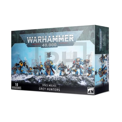 WARHAMMER 40K - Space Wolves: Grey Hunters - Figurák