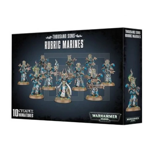 WARHAMMER 40K - Thousand Sons Rubric Marines - Figurák