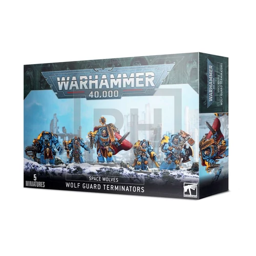 WARHAMMER 40K - Space Wolves: Wolf Guard Terminators - Figurák