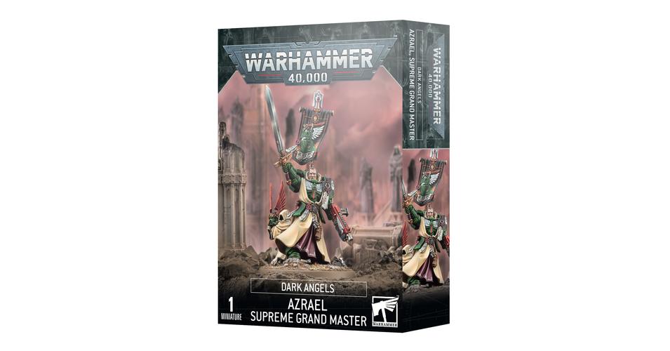 WARHAMMER 40K Dark Angels Arks of Omen Azrael HQ Figura Games